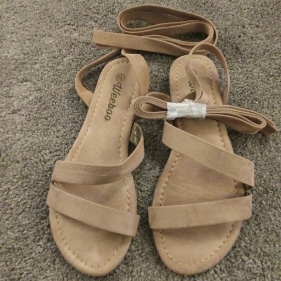Weeboo Lace-Up Sandals - Picture 2 of 7